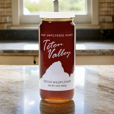 Teton Valley Wildflower Honey 24oz.