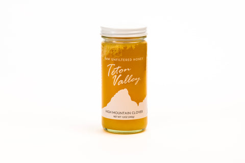 Teton Valley High Mountain Clover Honey 12oz