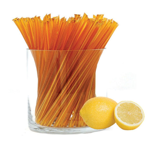 Lemon Honey Straw 50 Pack