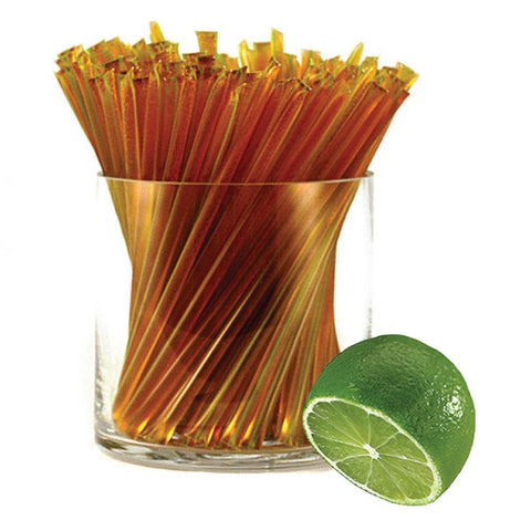 Lime Honey Straw 50 Pack